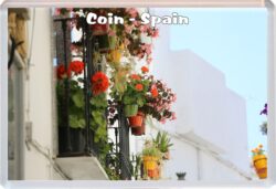 Coin - Spain - Jumbo Fridge Magnet Souvenir Gift Present F3