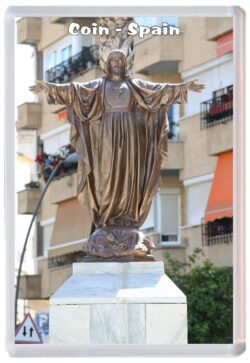 Coin - Spain - Jumbo Fridge Magnet Souvenir Gift Present F4
