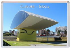 Curitiba - Brazil - Jumbo Fridge Magnet Souvenir Gift Present