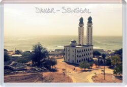 Dakar - Senegal - Africa - Jumbo Fridge Magnet Souvenir Gift Present