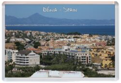 Denia - Love Spain/Spanish Towns & Cities Flag - Jumbo Fridge Magnet Souvenir Gift Present