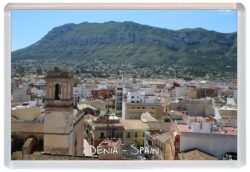 Denia - Costa Blanca - Spain - Jumbo Fridge Magnet Souvenir Gift Present D4