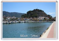 Denia - Costa Blanca - Spain - Jumbo Fridge Magnet Souvenir Gift Present D6