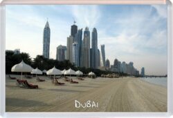Dubai - UAE - Jumbo Fridge Magnet Souvenir Gift Present Beach