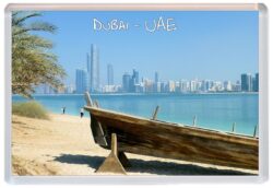 Dubai - UAE - Jumbo Fridge Magnet Souvenir Gift Present Skyline
