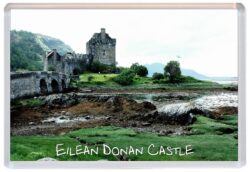 Eilean Donan Castle - Scotland - Jumbo Fridge Magnet Souvenir Gift Present