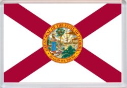 Florida - USA State Flag - Jumbo Fridge Magnet Souvenir Gift Present