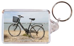 Forementera - Spain - Double Sided Large Keyring Key Fob Chain Ring Gift Present Souvenir