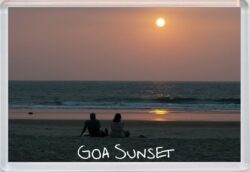 Goa Sunset - India - Jumbo Fridge Magnet Souvenir Gift Present