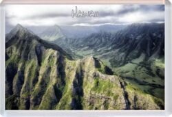 Hawaii - Mountains - USA - Jumbo Fridge Magnet Souvenir Gift Present