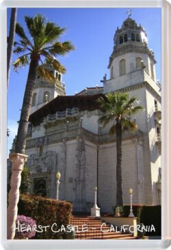 Hearst Castle - California - USA - Jumbo Fridge Magnet Souvenir Gift Present