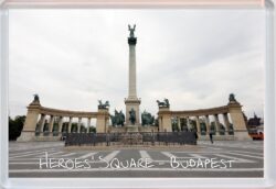 Budapest - Heroes' Square - Hungary - Jumbo Fridge Magnet Souvenir Gift Present