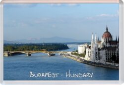 Budapest - Hungary - Jumbo Fridge Magnet Souvenir Gift Present (d)