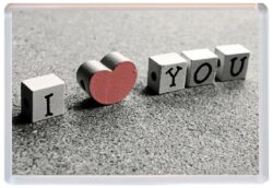 I Love You Fridge Magnet Valentines Day Gift Present
