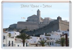 Ibiza Town - Spain - Jumbo Fridge Magnet Souvenir Gift Present D4