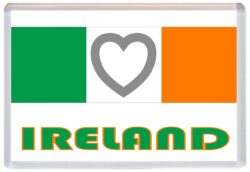Ireland - Love Ireland/Irish Towns & Cities Flag - Jumbo Fridge Magnet Souvenir Gift Present