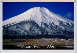 Mount Fuji - Japan - Jumbo Fridge Magnet Souvenir Gift Present