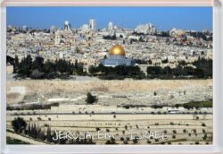 Jerusalem - Israel - Jumbo Fridge Magnet Souvenir Gift Present (a)