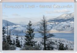 Kamloops Lake - British Columbia - Canada - Jumbo Fridge Magnet Souvenir Gift Present