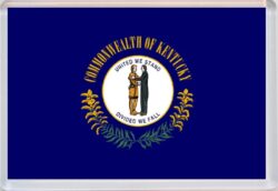 Kentucky - USA State Flag - Jumbo Fridge Magnet Souvenir Gift Present