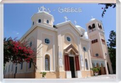 Kos - Greece - Jumbo Fridge Magnet Souvenir Gift Present Church