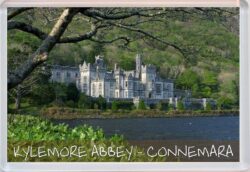 Kylemore Abbey - Connemara - Ireland - Jumbo Fridge Magnet Souvenir Gift Present