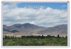 Kyrgyzstan - Jumbo Fridge Magnet Souvenir Gift Present