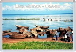 Lake Victoria - Africa - Jumbo Fridge Magnet Souvenir Gift Present
