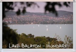Lake Balaton - Hungary - Jumbo Fridge Magnet Souvenir Gift Present
