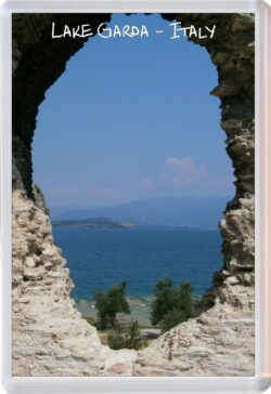 Lake Garda - Italy - Jumbo Fridge Magnet Souvenir Gift Present