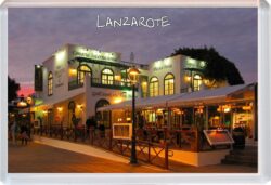 Lanzarote - Spain - Jumbo Fridge Magnet Souvenir Gift Present Restaurants