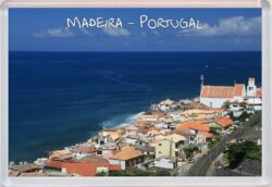 Madeira - Portugal - Jumbo Fridge Magnet Souvenir Gift Present Sea