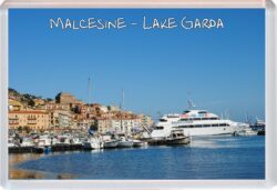 Malcesine - Lake Garda - Italy - Jumbo Fridge Magnet Souvenir Gift Present