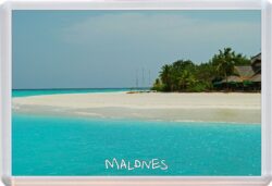 Maldives - Jumbo Fridge Magnet Souvenir Gift Present Beach