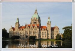 Maschpark - Hanover - Germany - Jumbo Fridge Magnet Souvenir Gift Present