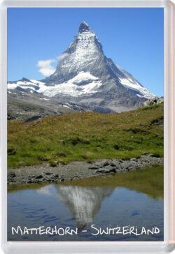 Matterhorn - Switzerland - Jumbo Fridge Magnet Souvenir Gift