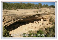 Mesa Verde - Colorado - USA - Jumbo Fridge Magnet Souvenir Gift Present