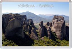 Meteora - Greece - Jumbo Fridge Magnet Souvenir Gift Present