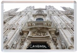 Dumo Cathedral - Milan - Italy - Jumbo Fridge Magnet Souvenir Gift Present