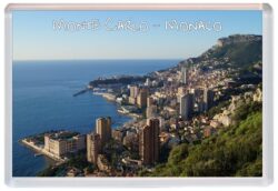 Monte Carlo - Monaco - Jumbo Fridge Magnet Souvenir Gift Present (a)