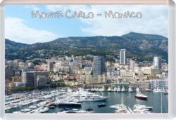 Monte Carlo - Monaco - Jumbo Fridge Magnet Souvenir Gift Present (b)