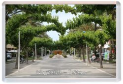 Moraira - Costa Blanca - Spain - Jumbo Fridge Magnet Souvenir Gift Present D1