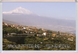 Mount Tiede - Tenerife - Spain - Jumbo Fridge Magnet Souvenir Gift Present