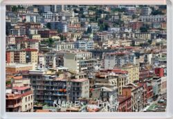 Naples - Italy - Jumbo Fridge Magnet Souvenir Gift Present
