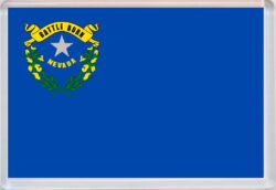Nevada - USA State Flag - Jumbo Fridge Magnet Souvenir Gift Present
