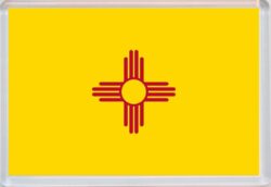 New Mexico - USA State Flag - Jumbo Fridge Magnet Souvenir Gift Present