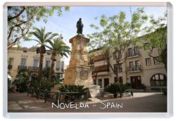 Novelda - Costa Blanca - Spain - Jumbo Fridge Magnet Souvenir Gift Present