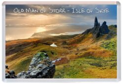 Old Man of Storr - Isle of Skye - Scotland - Jumbo Fridge Magnet Souvenir Gift Present