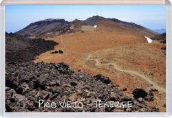 Pico Viejo - Tenerife - Spain - Jumbo Fridge Magnet Souvenir Gift Present