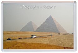 Pyramids - Egypt - Jumbo Fridge Magnet Souvenir Gift